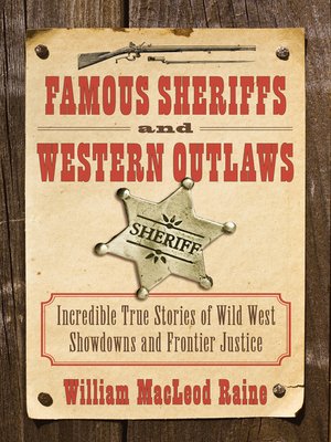cover image of Famous Sheriffs and Western Outlaws